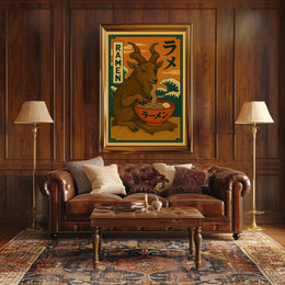 Ramen Goat Delight Poster