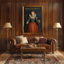Queen Elizabeth I The Virgin Queen Poster