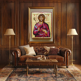 Iconic Religious Figure Poster
