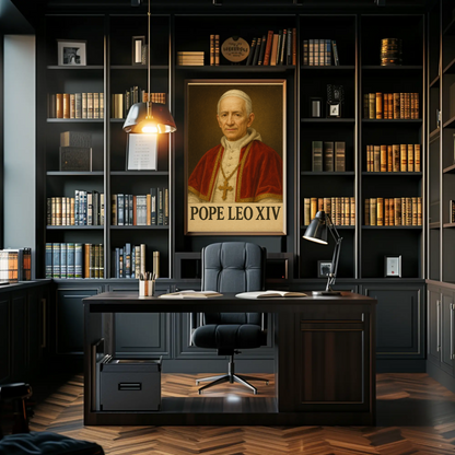 Portrait of Pope Leo XIV Portrait Poster
