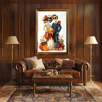 Vibrant Day of the Dead Celebration Cultural or Heritage Poster