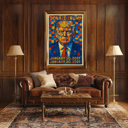 Donald Trump Presidential Term Poster