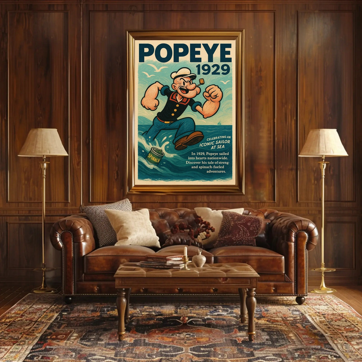 Popeye 1929 Art Poster POP-164
