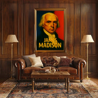 James Madison Heritage Decor Enthusiast Poster