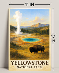 Yellowstone National Park Poster PosterGoat