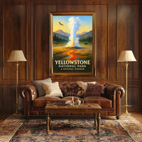 Yellowstone National Park A Natural Wonder Poster PosterGoat