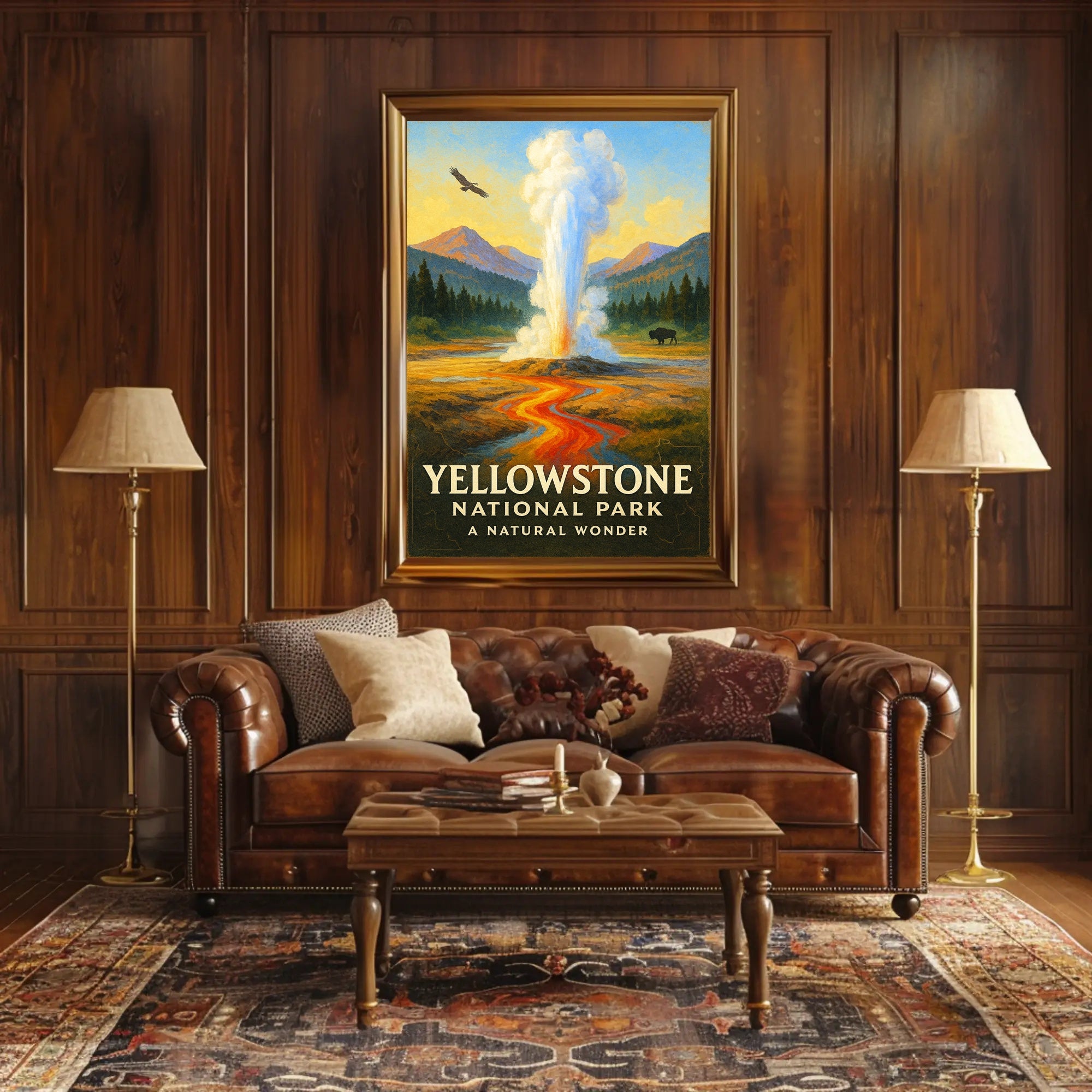 Yellowstone National Park A Natural Wonder Poster PosterGoat