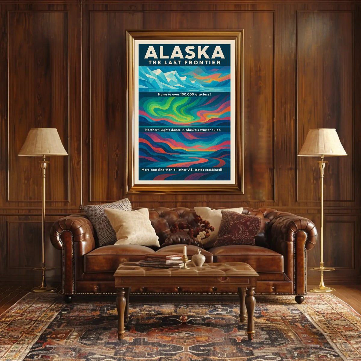 Alaska The Last Frontier Poster