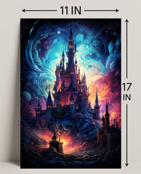 Enchanted Castle In The Cosmos Poster