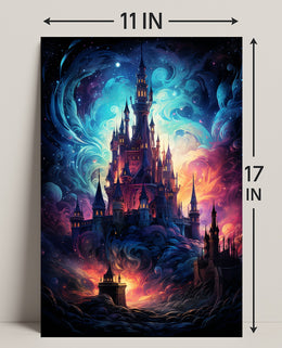 Enchanted Castle In The Cosmos Poster