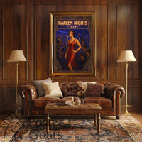 Harlem Nights Jazz Age Music or Concert Poster