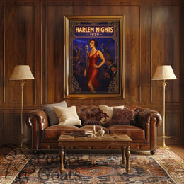 Harlem Nights Jazz Age Music or Concert Poster