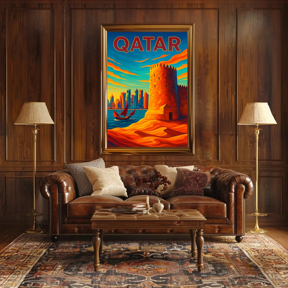 Qatar A Blend Of Tradition And Poster