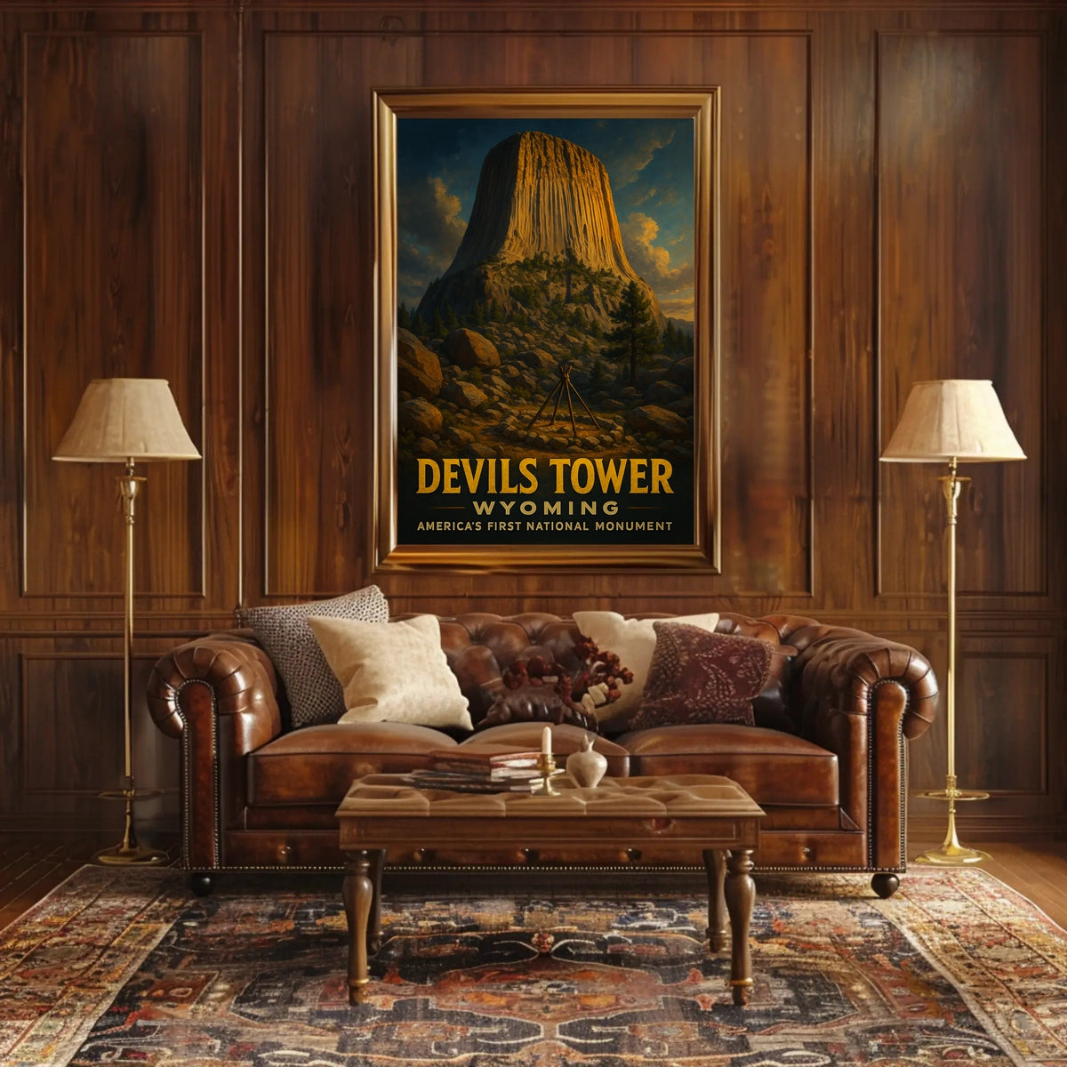 Devils Tower AmericaS First National Poster