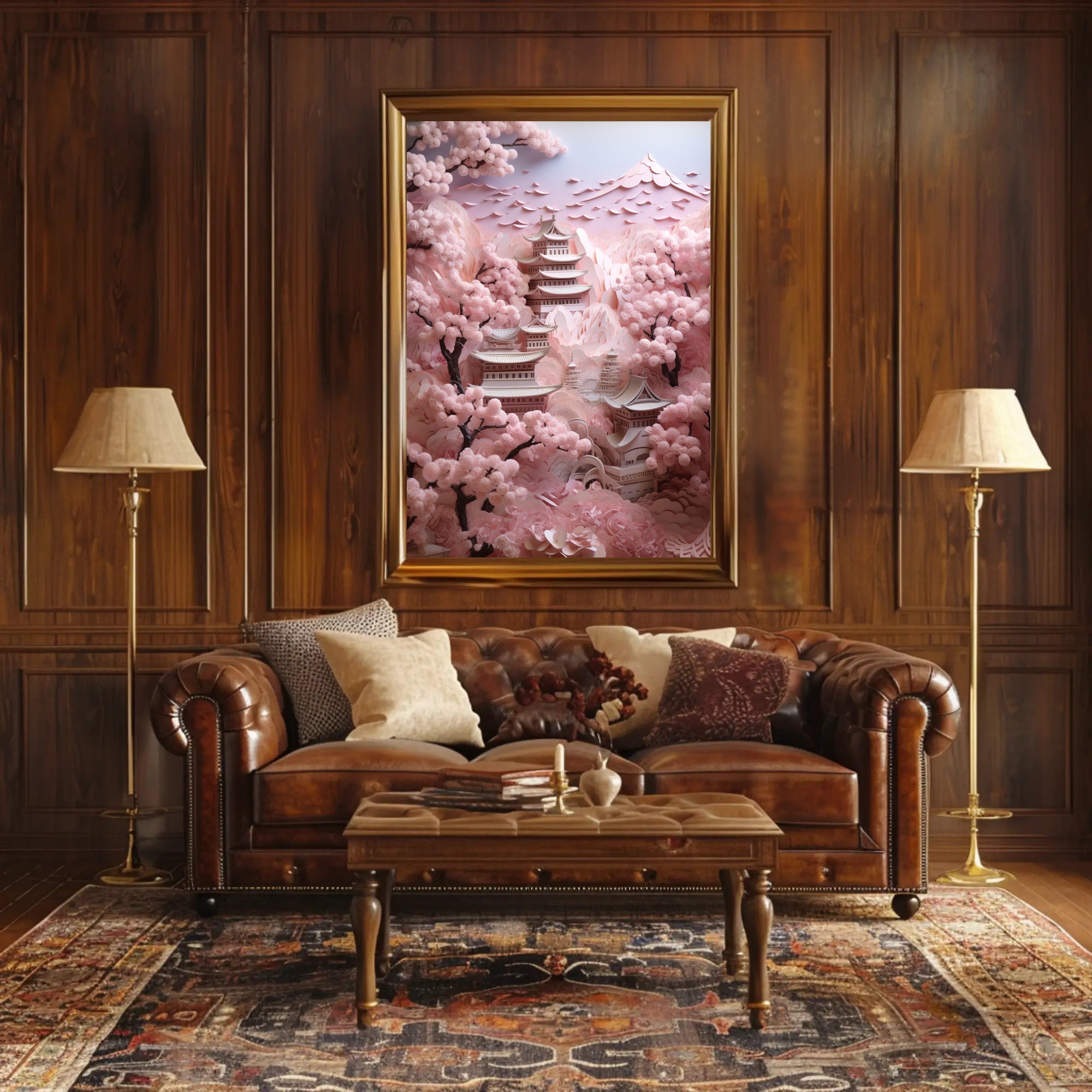 Cherry Blossom Dreamscape Poster