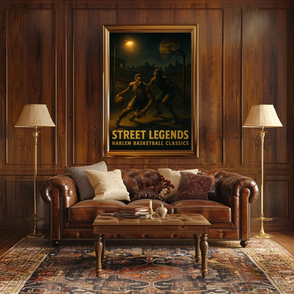 Street Legends Harlem Basketball Classics Poster