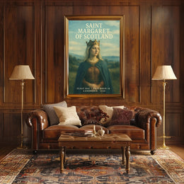 Saint Margaret Of Scotland Poster