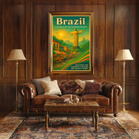 Discover Brazil Poster