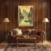 Tranquil River Journey Poster