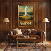 Yellowstone National Park Poster