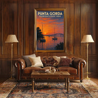 Punta Gorda FloridaS Gulf Gem Poster