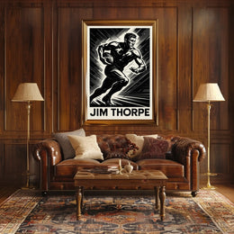 Jim Thorpe Athletic Legend Poster