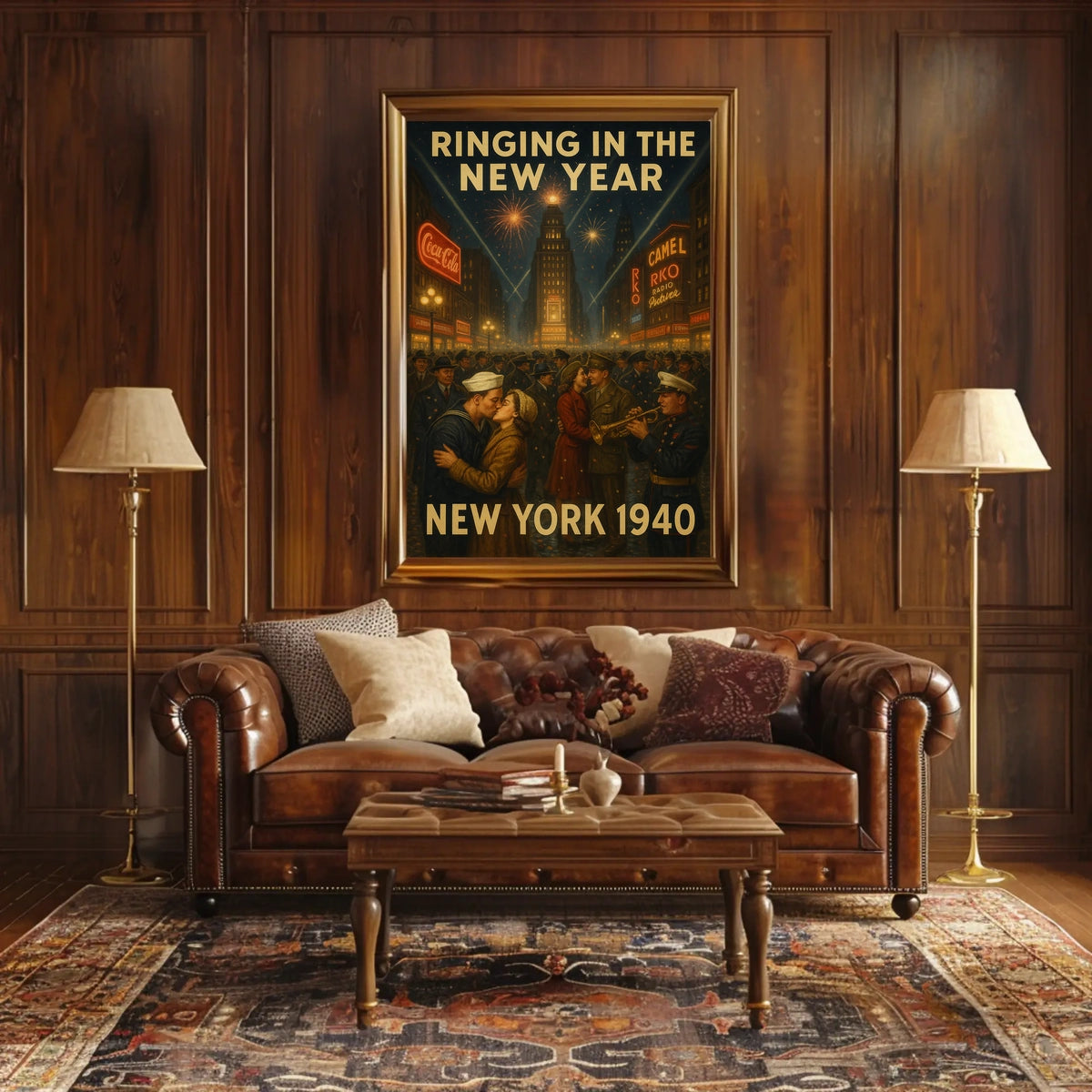 Ringing in the New Year New York 1940 Poster
