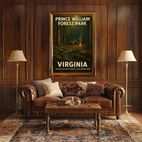 Prince William Forest Park Virginia Poster