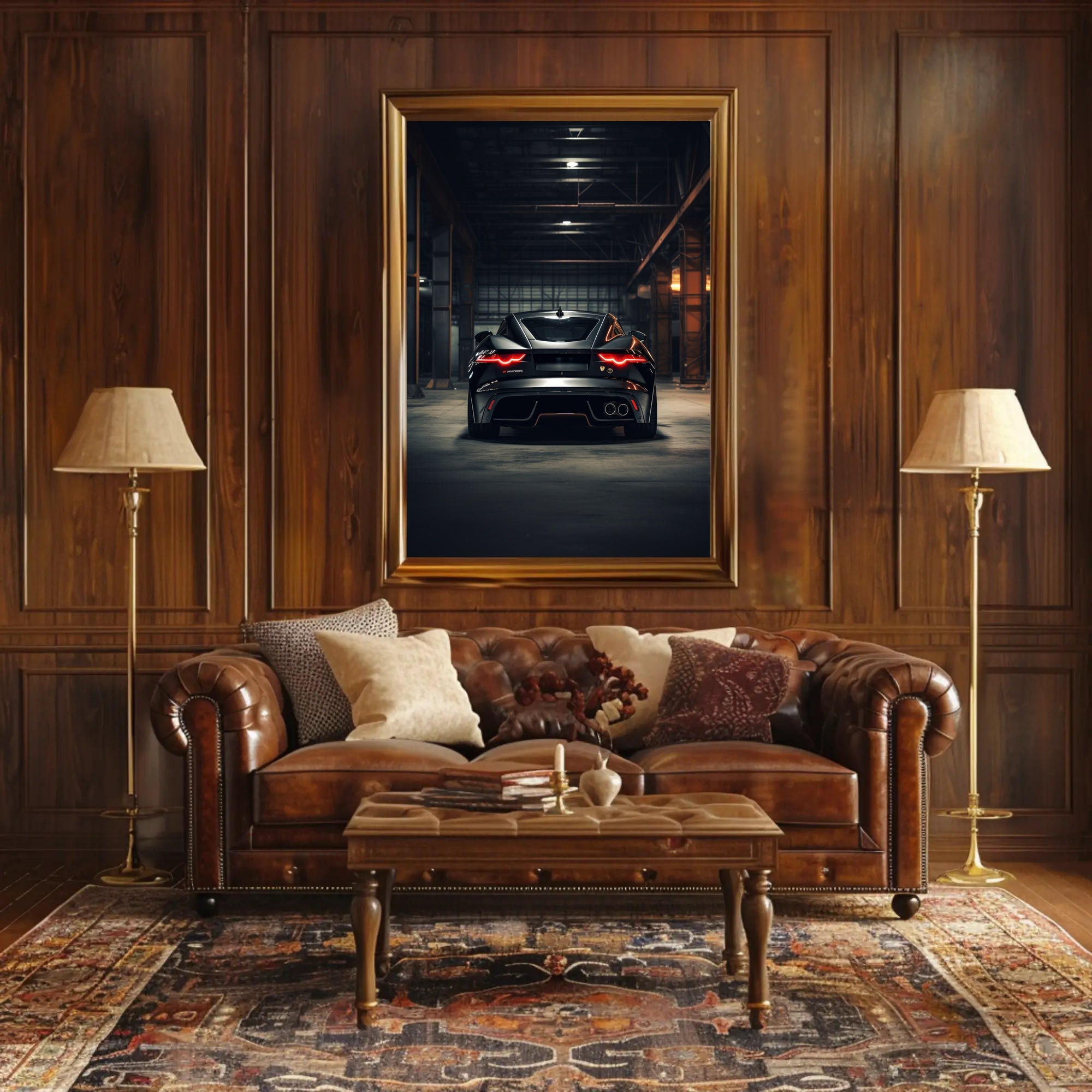 Sleek Automotive Design Poster PosterGoat