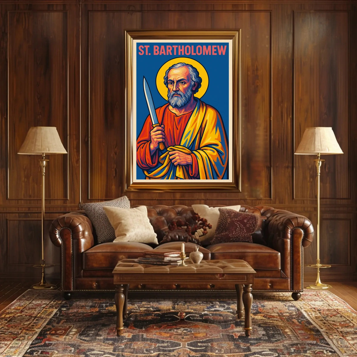 St. Bartholomew Icon Poster