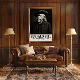 Buffalo Bill Art Print: Historical or Presidential Poster