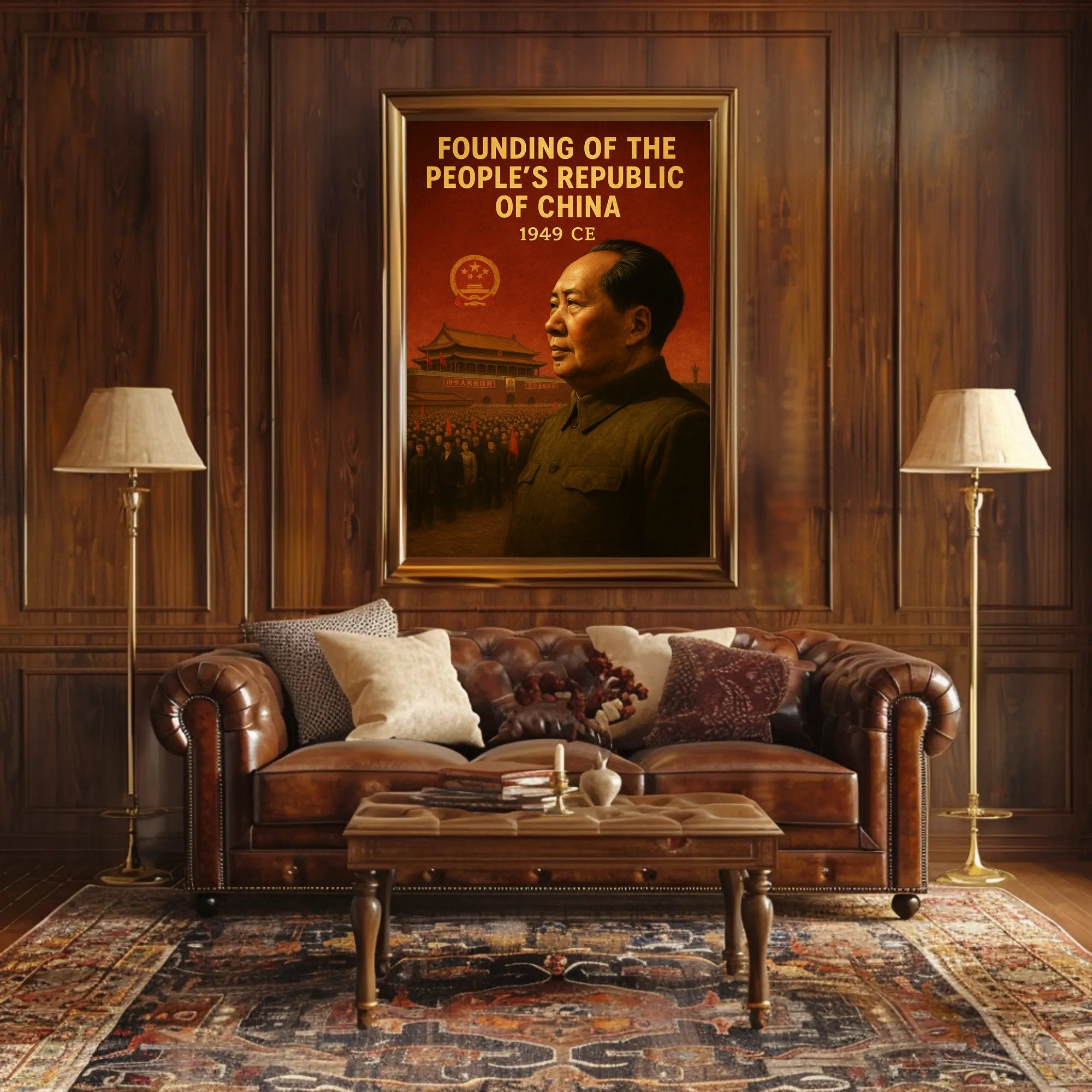 Founding of the People's Republic of China - 1949 Poster PosterGoat