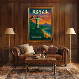 Brazil A Land of Wonder Poster