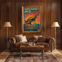 The Italian Dagger: WWII Aircraft Propaganda Poster