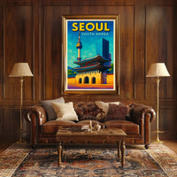 Seoul, South Korea Poster