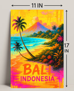 Bali, Indonesia Tropical Paradise Poster PosterGoat