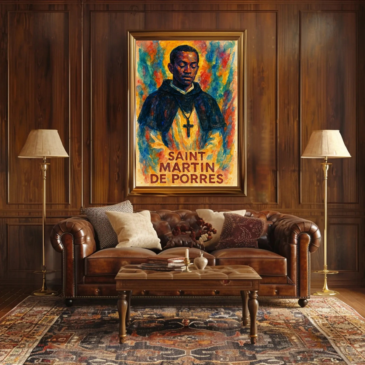 Saint Martin De Porres Poster