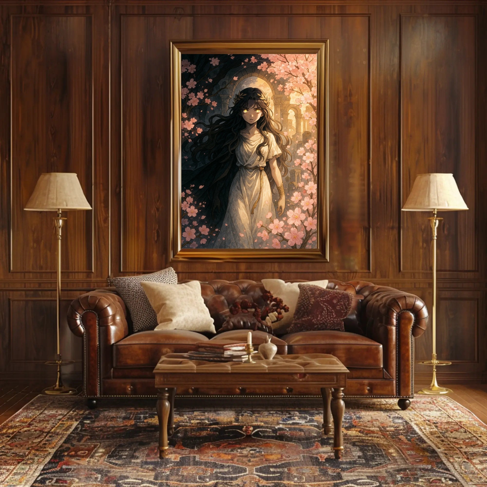 Mystical Greco-Roman Ethereal Character Fantasy or Mythology Poster