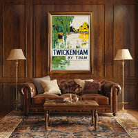Twickenham By Tram Poster