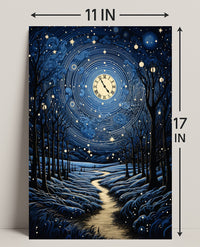 Celestial Nightscape Poster PosterGoat