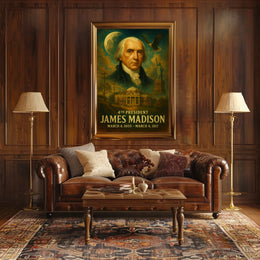 James Madison 4Th President Poster