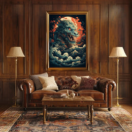 Dragon Of The Sea Poster