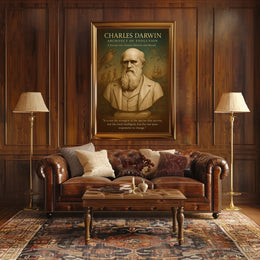 Charles Darwin Architect Of Evolution Poster