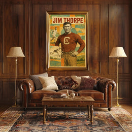 Jim Thorpe Athletic Legend Poster