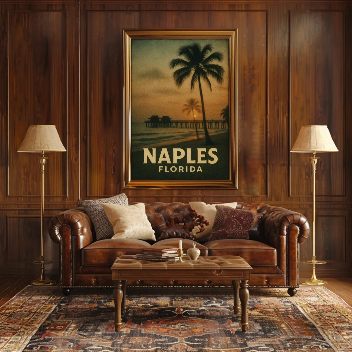 Naples, Florida Sunset Poster