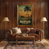 Naples, Florida Sunset Poster