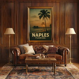 Naples, Florida Sunset Poster
