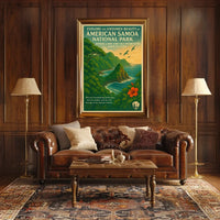 Explore American Samoa National Park Adventure Poster