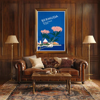 Bermuda In Oleander Time Poster