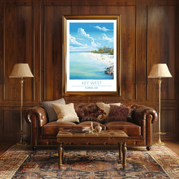 Key West Beach Vacation, Poster